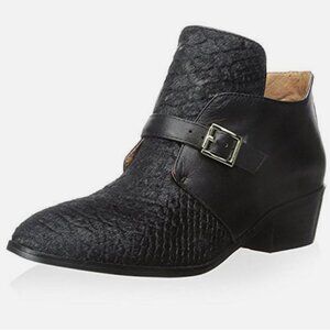 NWOB Yosi Samra Delancey Calf Fur Ankle Boot